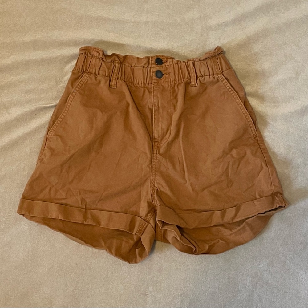 🍊 B2G1 FREE 🍊universal thread high waisted orange/brown shorts
